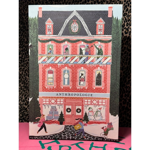 Anthropologie Other - Anthropologie 24 Days of Beauty Advent Calendar Empty Box Holiday Storefront